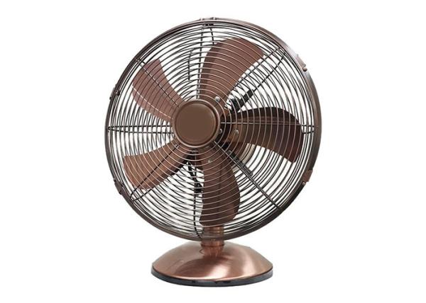 Buy cheap 3 Aluminium Blade House Retro Oscillating Fan 90 Degree 3 Speed from wholesalers