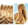 Buy cheap Indian Yaki Yellow Lace Front Wig Human Hair For Ladies / Deep Wave Lace Frontal from wholesalers