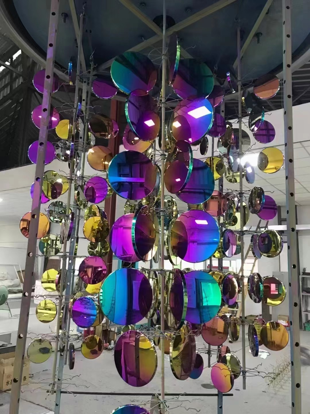 Stainless Steel Pipe Stainless Steel Sheet Colorful Pvd Titanium Gold Plating Machine