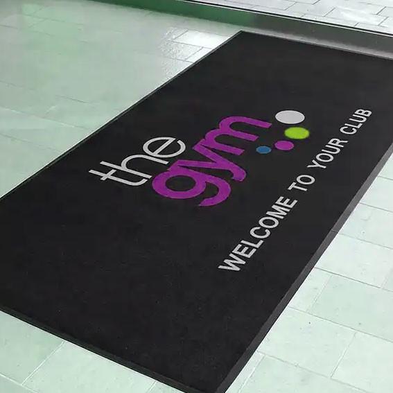Buy cheap 9 Mm Anti Slip Outdoor Mat Uv Stabilized Printed Logo Welcome Entrance Carpet from wholesalers