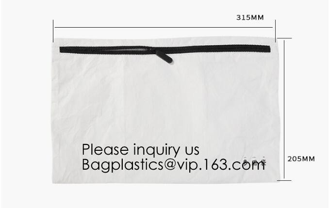 Waterproof Tyvek Paper File Bag Geometric Pattern Tyvek Bag For Document,File Cover/Unique Tyvek File Folder Document Ba