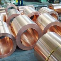 Buy cheap High Purity Red Copper Strip Coil ASTM EN DIN JIS 99.9% 4mm product