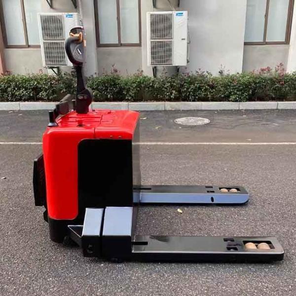 Buy cheap SGS Electric Pump Truck 4000kgs 4T Electric Pallet Truck Use To Carry Paper Roll from wholesalers
