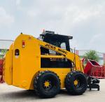 USA Customers Mini Skid Steer Loader with Pneumatic Tires and Rexroth Hyraulic