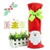 Buy cheap Christmas Decoratived Red Fleece Wine Bottle Cover from wholesalers