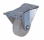 Buy cheap light duty 2 rigid white PP caster USA style,  3 inch rigid industry steel casters caster silver from wholesalers