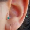 Buy cheap Fashion Retro Round Beads Nose Ring Nostril Hoop Body Piercing Jewelry from wholesalers
