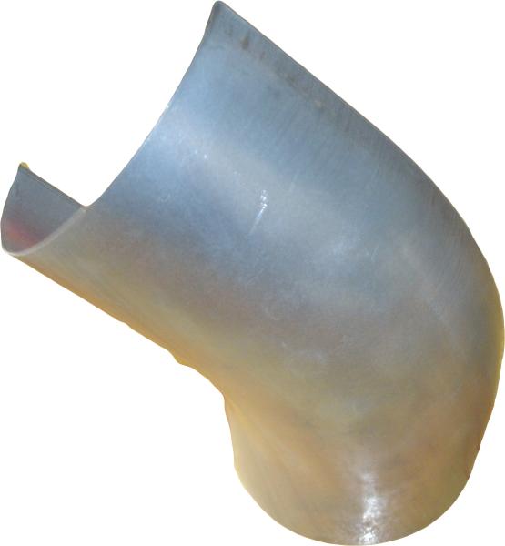 Buy cheap Model L-250-45 Deep Drawn 45 Degree Duct Elbow Metal Stamping Parts from wholesalers