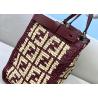 Buy cheap High Capicity 42cm Tote Shopper Bag , Handmade Straw Woven Tote Bag from wholesalers