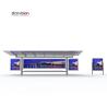 Buy cheap Advertising City Light Bus Stop Shelter Galvanized Steel For Media Solution from wholesalers