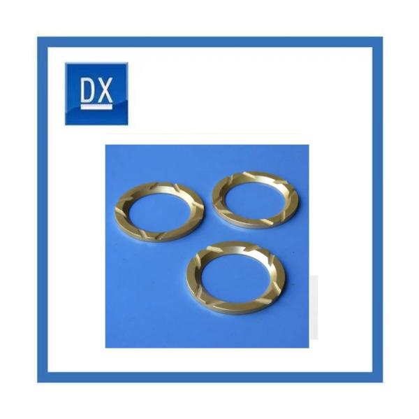 Buy cheap Oil Groove Copper Gasket Sheet Metal Stampings Customized from wholesalers