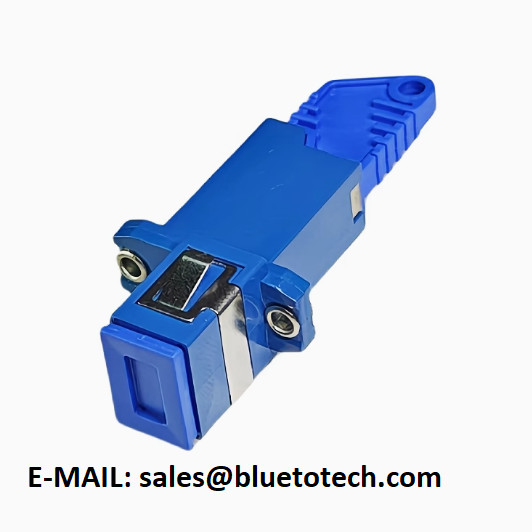 Optical Fiber E2000/PC To SC/PC Hybrid Adapter Single Model Simplex Blue E2000 To SC Single Mode Simplex Hybrid Adapter