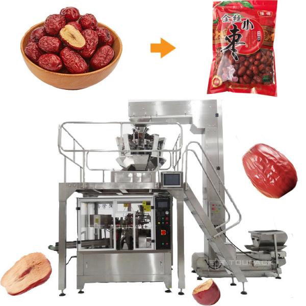 Buy cheap Red Jujube Premade Pouch Packing Machine Speed 16-60 Bags /Min from wholesalers