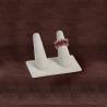 Buy cheap Retail Fashion Ring Display Holder Hot Stamping Logo For Double Fingers from wholesalers
