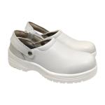 White Anti Smashing ESD Anti-Static Safety Shoes With Steel Toe Caps For Dust