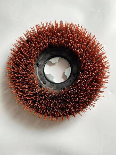 Buy cheap 21 Inch Light Grit Disc Floor Scrubber Brush Red Nylon With Silicon Carbide from wholesalers