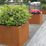 Suppliers Flower Planter Garden Decorative Metal Flower Pots