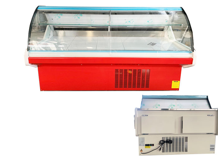 Danfoss Compressor Deli Display Refrigerator / Meat Counter Display Fridge