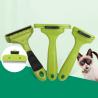 Buy cheap Green Dog Deshedding Tool Sustainable Self Cleaning Cat Brush from wholesalers