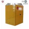 Buy cheap Steel Yellow Big Flammable liquid Storage Cabinet With High Gloss Surface Double Door from wholesalers