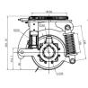 Buy cheap AGV Steering Drive Wheel Assembly Horizontal Series Integrated 1500W Diameter 250mm from wholesalers