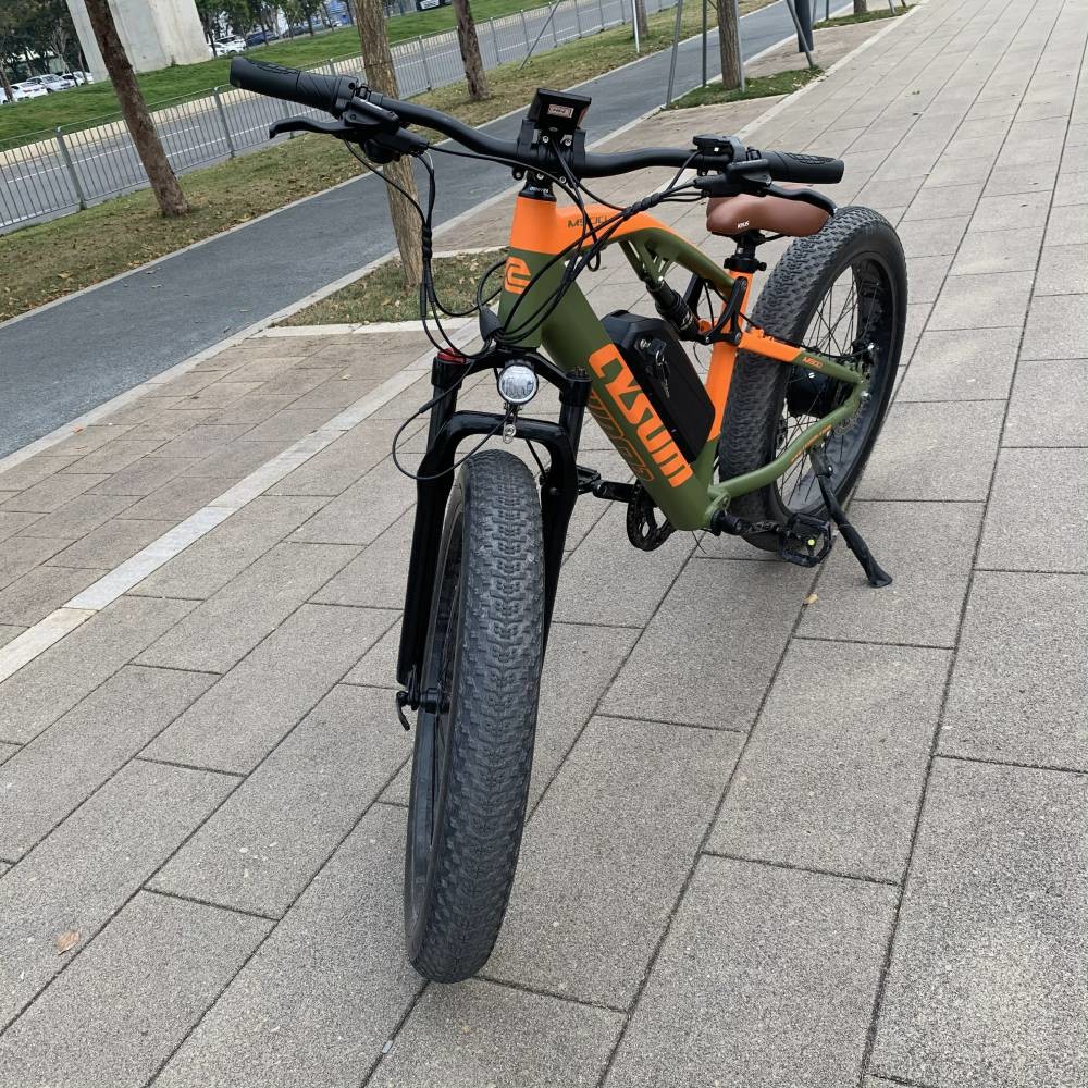 Mid Drive High Power Ebikes 1000w 48v 17Ah Hydraulic Disc Brake CYSUM M999