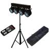 Buy cheap Professional 12PCS RGBW 4 Set Stand Led Par light Bar Stage Lights from wholesalers