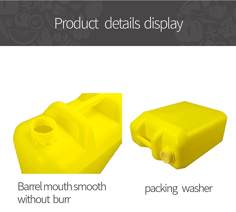 Food Grade 47mm 20l Water Storage Camping Water Tanks 180×175×265mm
