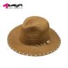 Buy cheap Striped Pearl Beaded Summer Beach Hats For Women Sun Hats from wholesalers