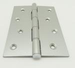 Powder Spraying 180 Degree Glass Door Hinge , 6 Inch Door Hinge Silver Color