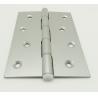 Buy cheap Powder Spraying 180 Degree Glass Door Hinge , 6 Inch Door Hinge Silver Color from wholesalers