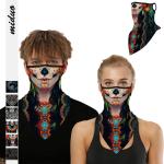 100% Cotton Fall Tubular Headwear Seamless Face Scarf