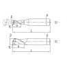 Buy cheap P50-2B Ball End Milling Cutters 50HRC 1mm Ball Nose Cutter 2 Flute For Carbon Steel from wholesalers