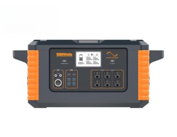 Buy cheap Portable Mobile Powerstation Camping 1500 Watt Power Supply 3.7V 432000mAh from wholesalers