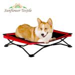 Outdoor Trampoline Steel Framed Elevated Pet Dog Bed 120x61x25cm
