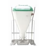 Buy cheap Swine Farm SS304 Automatic Pig Feeder 110L Dry Wet Feeder from wholesalers