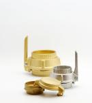 Buy cheap Aluminum / Stainless Steel TW Coupling 100% leakage testing NPT / BSP Thread from wholesalers