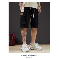 Buy cheap Straight Wide Leg Men Streetwear Shorts Polo Cargo Shorts product