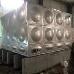 Construction Works Stainless Steel Sectional Water Tank 304/201/316 Big Metal