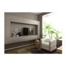 Buy cheap 1800mm Modern Solid Wood Corner TV Stand For 75 Inch TV With Glass from wholesalers