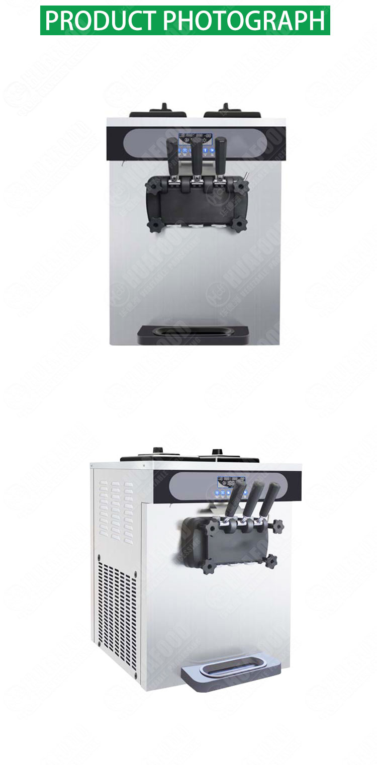 Commercial Soft Ice Cream Machine Table Top Soft Ice Cream Machine Frozen Yogurt Machine
