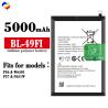 Buy cheap BL-49FI 5000mAh Li-ion Cell Phone Battery for itel P36 P37 Silver Stock OEM from wholesalers
