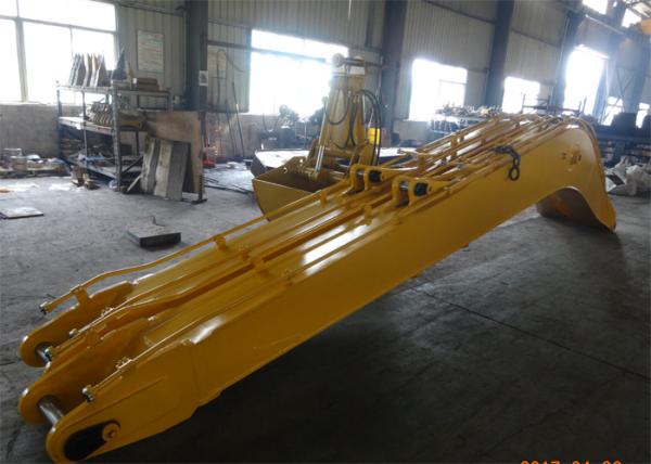 Buy cheap Yellow Excavator Long Reach Boom for Komatsu PC240 Total 18 Meters Length from wholesalers