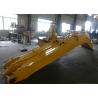 Buy cheap Yellow Excavator Long Reach Boom for Komatsu PC240 Total 18 Meters Length from wholesalers