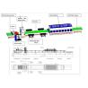 Buy cheap PUR Hot Melt Glue Sticking Machine Width 400-1300mm 800mm 18.6kw from wholesalers