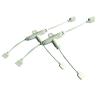 Buy cheap T Type 10A 2 Pins 400mm Waterproof Cable Wire from wholesalers