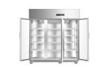 Real Forced Air Cooling Biomedical Pharmaceutical Refrigerator 304 Stainless