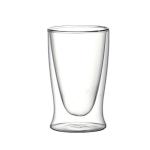 Hand Blown Insulated 250ml Double Wall Glass Cup