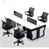 Buy cheap Commercial Furniture Cubicle Workstation and Staff Desk Set for Office Partition Table from wholesalers