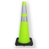 Buy cheap Green Safety PVC Traffic Cone Marking Road Hazardous Areas Enhanced Visibility from wholesalers